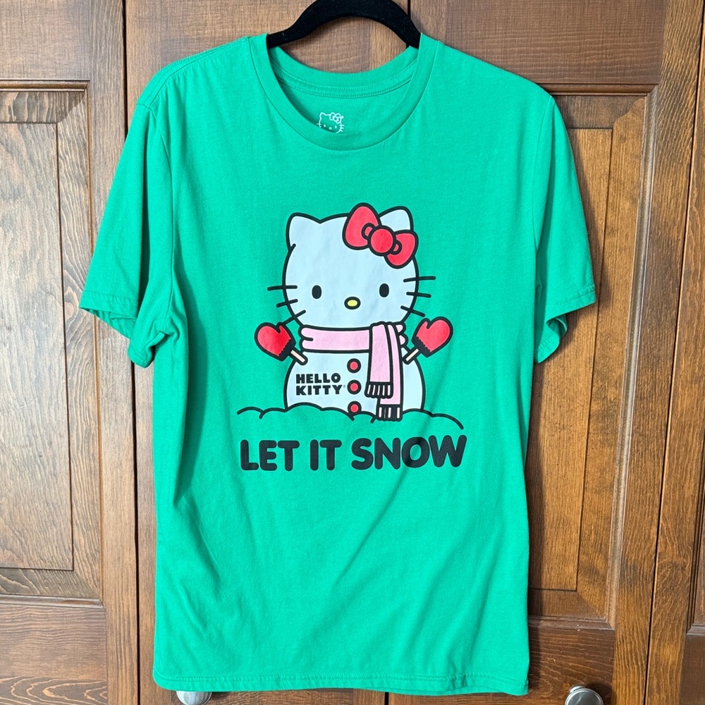 Hello Kitty Snowman Tshirt
